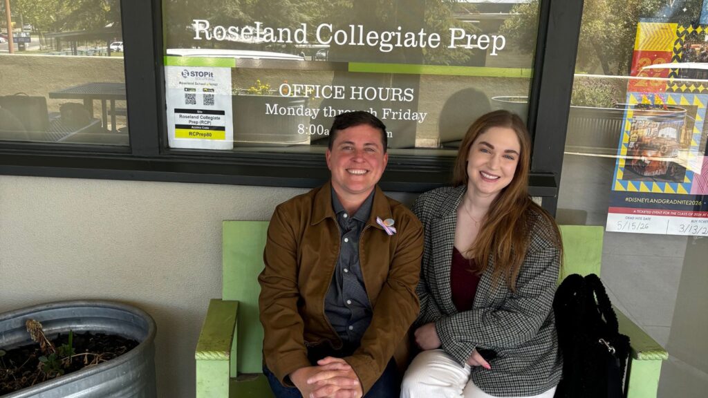 Ashley Pellouchoud and Ally Girouard Visit Roseland Collegiate Prep for Law Week